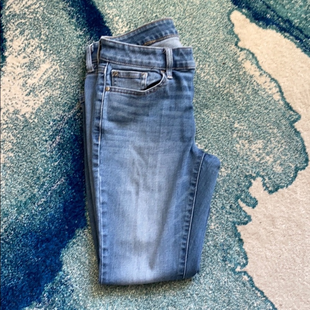 Stretchy ankle jeans